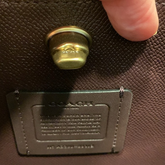 NWOT - Coach Pebble Leather Bag - Picture 8 of 10